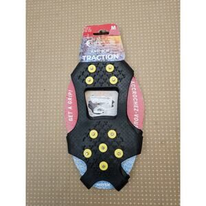 New Crescent Moon Anti Slip Traction Snow Shoe Accessory Medium Pair Unisex